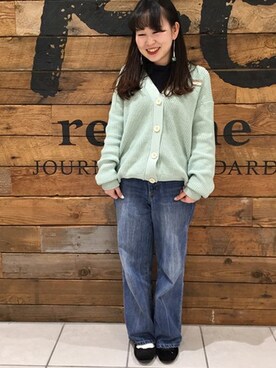 relume  名古屋店　スタッフさんのコーディネート