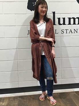 relume  名古屋店　スタッフさんのコーディネート