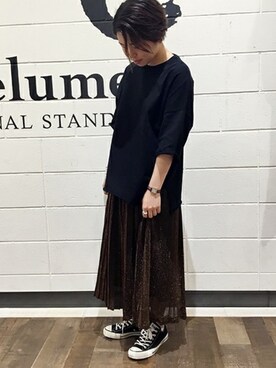 relume  名古屋店　スタッフさんのコーディネート