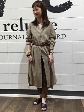 relume  名古屋店　スタッフさんのコーディネート