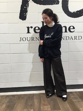 relume  名古屋店　スタッフさんのコーディネート