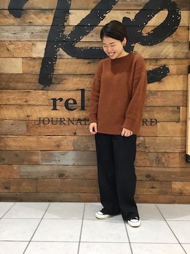 relume  名古屋店　スタッフさんのコーディネート