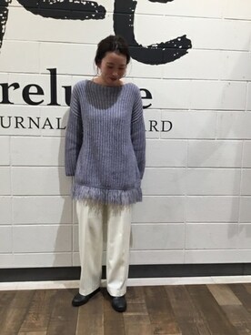 relume  名古屋店　スタッフさんのコーディネート