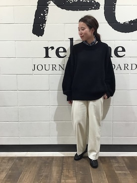 relume  名古屋店　スタッフさんのコーディネート