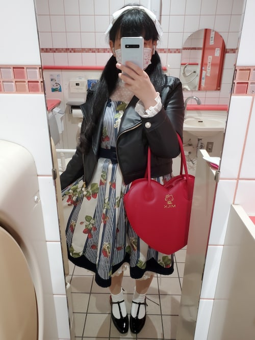 Angelic Pretty ライダージャケット 訳あり Angelic Pretty | アンジェリックプリティ ジャケット (USED)の