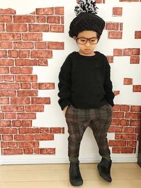 yさん（キッズ・100cm）の冬コーディネート