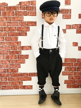 「Startrick（スタートリック）のアイテム」を使った、yさん（キッズ・100cm）の春コーディネート