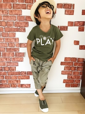 yさん（キッズ・100cm）の春コーディネート