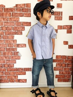 「Startrick（スタートリック）のアイテム」を使った、yさん（キッズ・100cm）の夏コーディネート