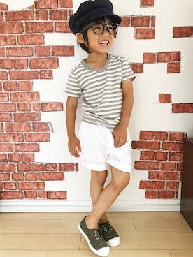 「Startrick（スタートリック）のアイテム」を使った、yさん（キッズ・100cm）の夏コーディネート