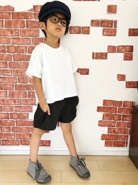 「Startrick（スタートリック）のアイテム」を使った、yさん（キッズ・100cm）の夏コーディネート