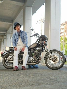 「げんじ」｜kintaさん（メンズ・180cm・20代）の夏コーディネート
