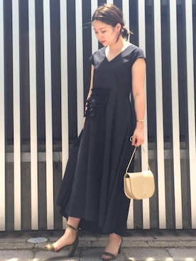 「ストラップシューズ」｜GALLARDAGALANTEさん（レディース・161cm）の夏コーディネート