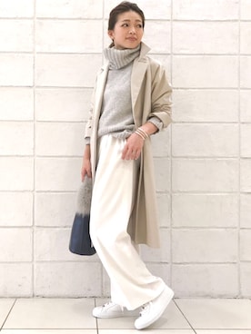 「Amb（エーエムビー）のアイテム」を使った、GALLARDAGALANTEさん（レディース・161cm）の秋コーディネート