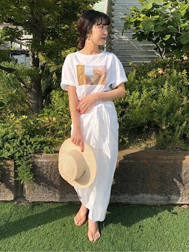 「gallardagalante」｜GALLARDAGALANTEさん（レディース・163cm）の夏コーディネート