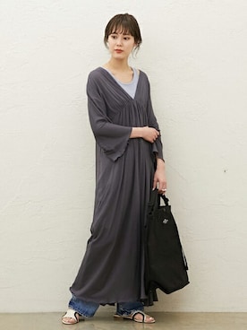 「gallardagalante」｜「アイテム（ワンピース/ドレス）」を使った、GALLARDAGALANTEさん（レディース・160cm）の夏コーディネート