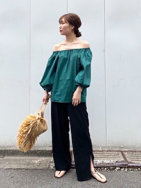 「gallardagalante」｜GALLARDAGALANTEさん（レディース・164cm）の夏コーディネート