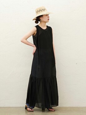 「gallardagalante」｜「アイテム（ワンピース/ドレス）」を使った、GALLARDAGALANTEさん（レディース・164cm）の夏コーディネート