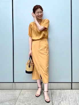 「gallardagalante」｜GALLARDAGALANTEさん（レディース・164cm）の夏コーディネート