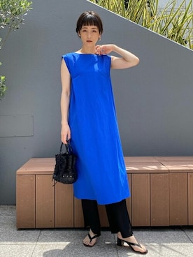 「gallardagalante」｜「アイテム（ワンピース/ドレス）」を使った、GALLARDAGALANTEさん（レディース・166cm）の夏コーディネート