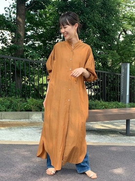 「gallardagalante」｜「アイテム（ワンピース/ドレス）」を使った、GALLARDAGALANTEさん（レディース・160cm）の夏コーディネート