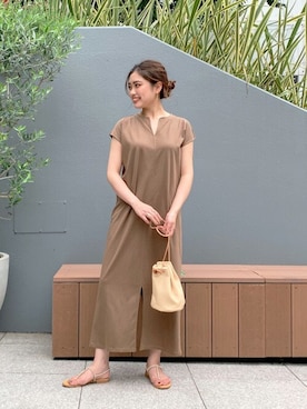 「gallardagalante」｜「アイテム（ワンピース/ドレス）」を使った、GALLARDAGALANTEさん（レディース・163cm）の秋コーディネート