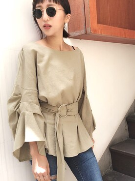 YUKINObySEEPS仙台フォーラスさんのコーディネート