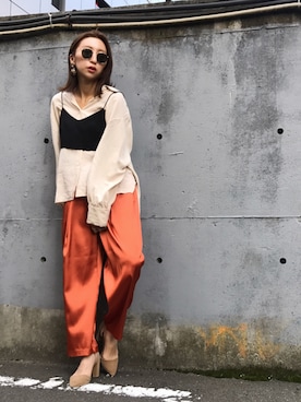 YUKINObySEEPS仙台フォーラスさんのコーディネート