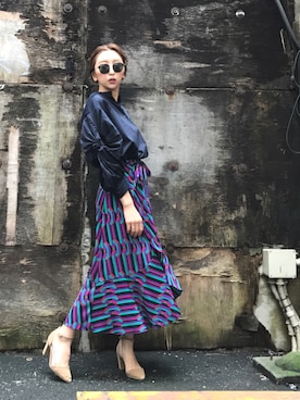 YUKINObySEEPS仙台フォーラスさんのコーディネート