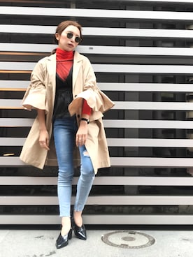 YUKINObySEEPS仙台フォーラスさんのコーディネート