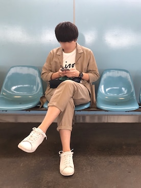 べーさんさん（メンズ・173cm）の夏コーディネート