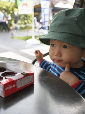 にじのぱぱさんのコーディネート