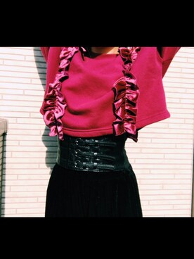 「셀카」｜Kahoさん（レディース・149cm）の冬コーディネート