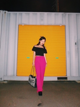 「アイテム（ピアス（両耳用））」を使った、Kahoさん（レディース・149cm・20代）の夏コーディネート