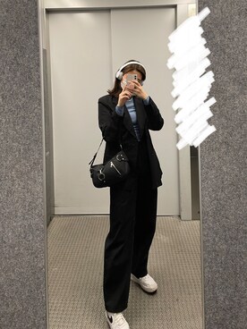 「Oriens JOURNAL STANDARD（オリエンス ジャーナルスタンダード）のアイテム（ジャケット/アウター）」を使った、Fさん（レディース・170cm）の冬コーディネート