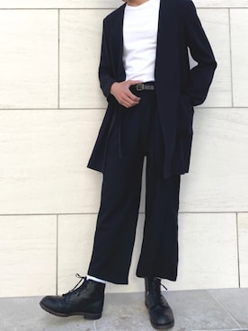 「SUPERB（サパーブ）のアイテム」を使った、colorSSelectさん（メンズ・175cm）の春コーディネート