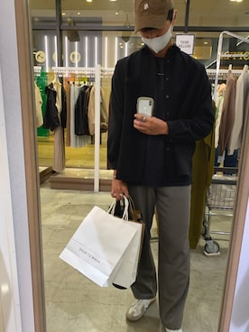 「コーデュロイキャップ」｜takeruさん（メンズ・187cm）の秋コーディネート