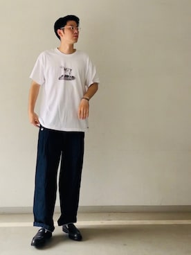 「BEAUTY&YOUTH UNITED ARROWS（ビューティーアンドユースユナイテッドアローズ）のアイテム」を使った、uchimanchuさん（メンズ・186cm）の夏コーディネート