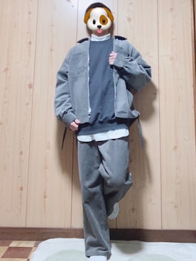 「ADRER（アドラー）の【ADRER】サイドジップレイヤードタンク（タンクトップ）」を使った、しゅんき（相互）さん（メンズ・163cm）の冬コーディネート