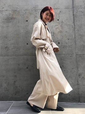 moeさん（レディース・158cm）の冬コーディネート