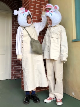 moeさん（レディース・158cm）の冬コーディネート