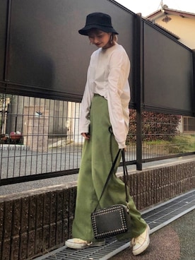 moeさん（レディース・158cm）の春コーディネート