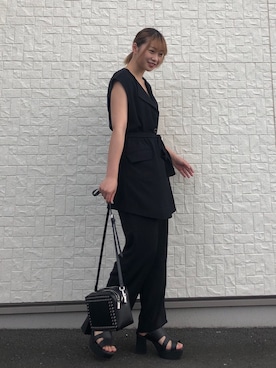 moeさん（レディース・158cm）の春コーディネート