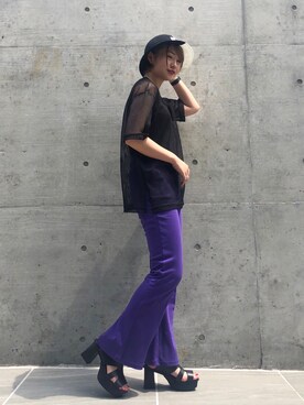 moeさん（レディース・158cm）の夏コーディネート