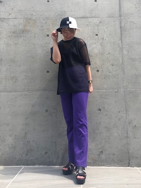 moeさん（レディース・158cm）の夏コーディネート