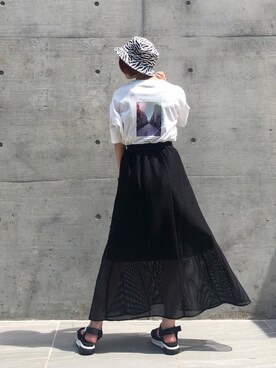 moeさん（レディース・158cm）の夏コーディネート