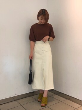 moeさん（レディース・158cm）の夏コーディネート