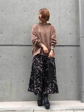 moeさん（レディース・158cm）の秋コーディネート