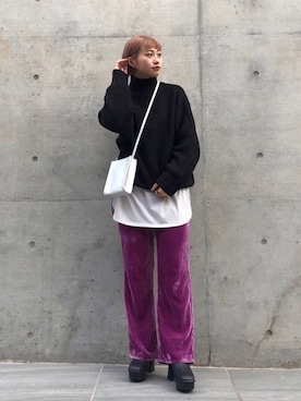 moeさん（レディース・158cm）の秋コーディネート