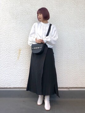 moeさん（レディース・158cm）の冬コーディネート
